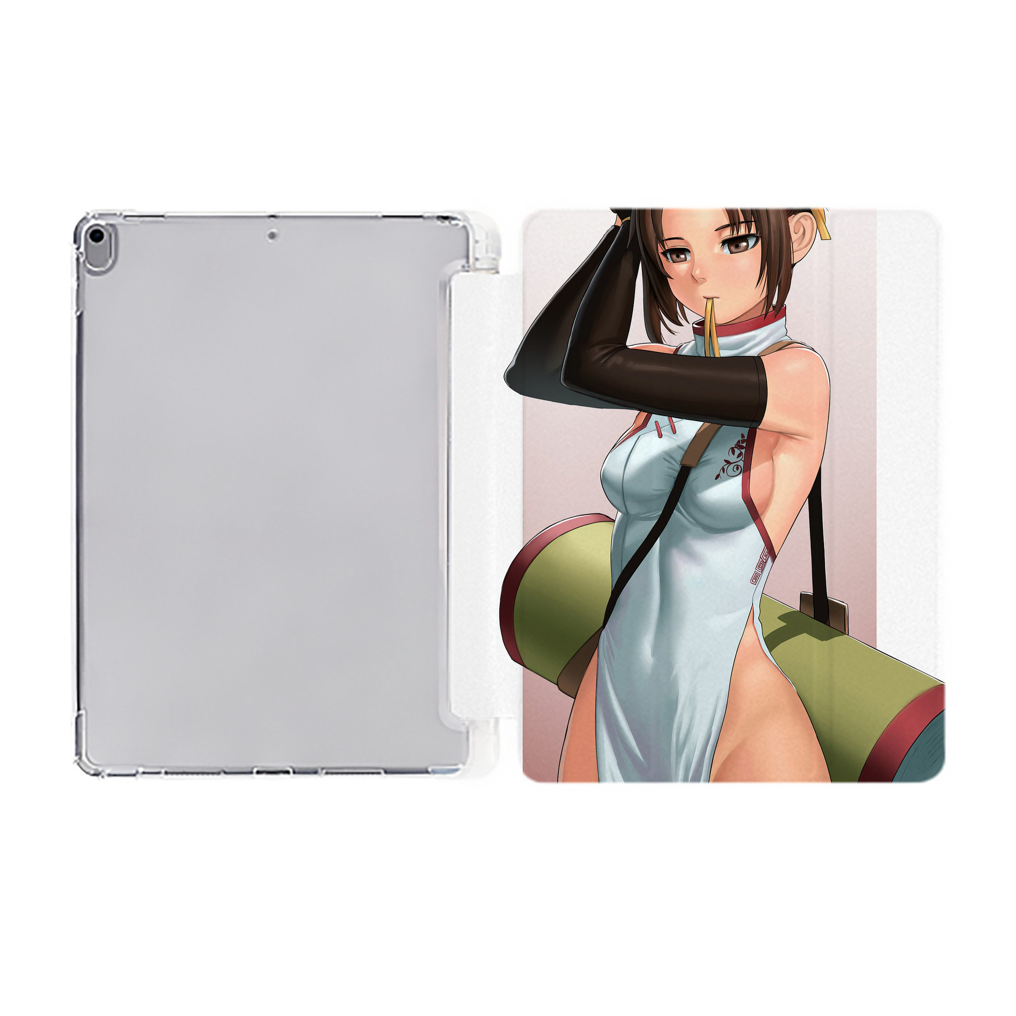 （画像用） NARUTO -ナルト- NARUTO -ナルト- 疾風伝 IPad ケース ペン収納付き 三つ折りスタンド PUレザー×シリコン 対応機種9.5/10.5/10.9インチ